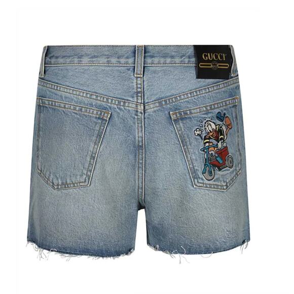 Gucci Other - NWT Gucci Donald Duck Denim Shorts Size 38